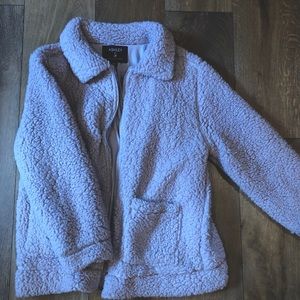 Lavender Teddy Bear Jacket